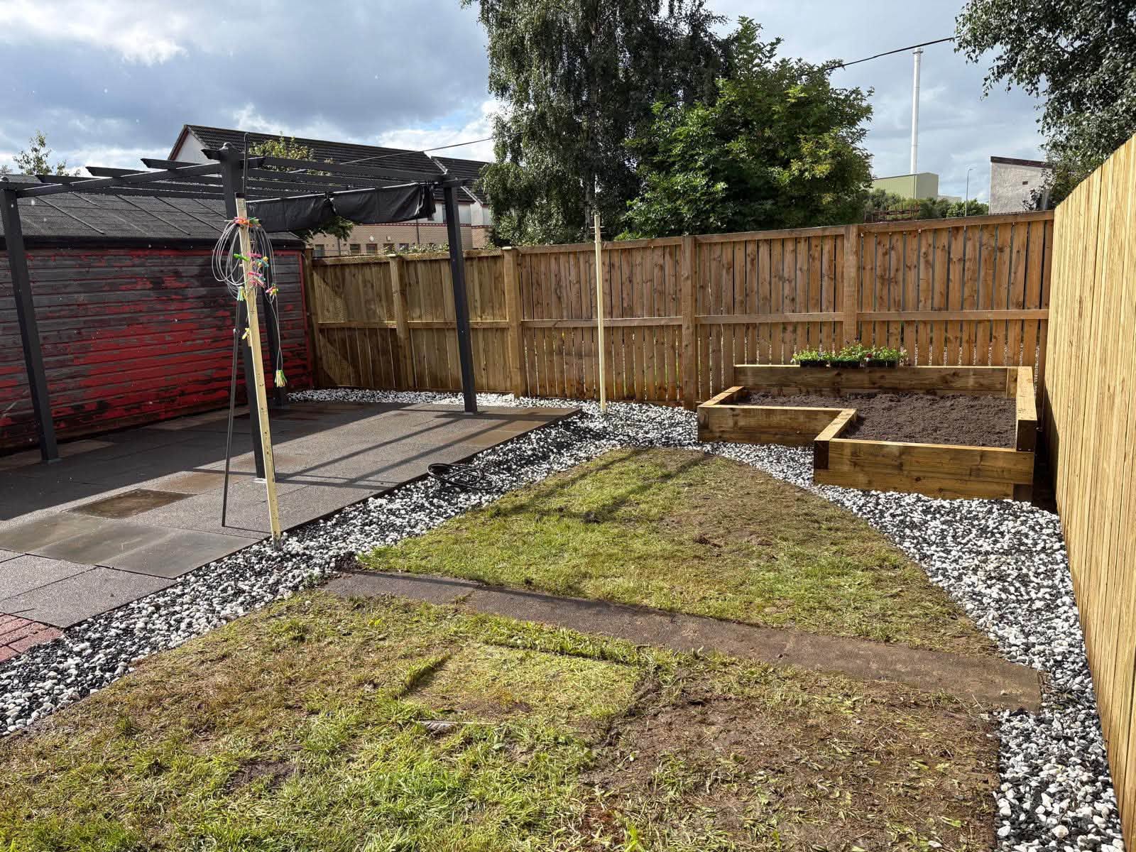 Garden transformation